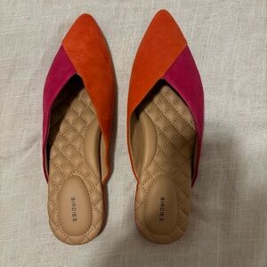 Birdies slides in fuchsia and orange